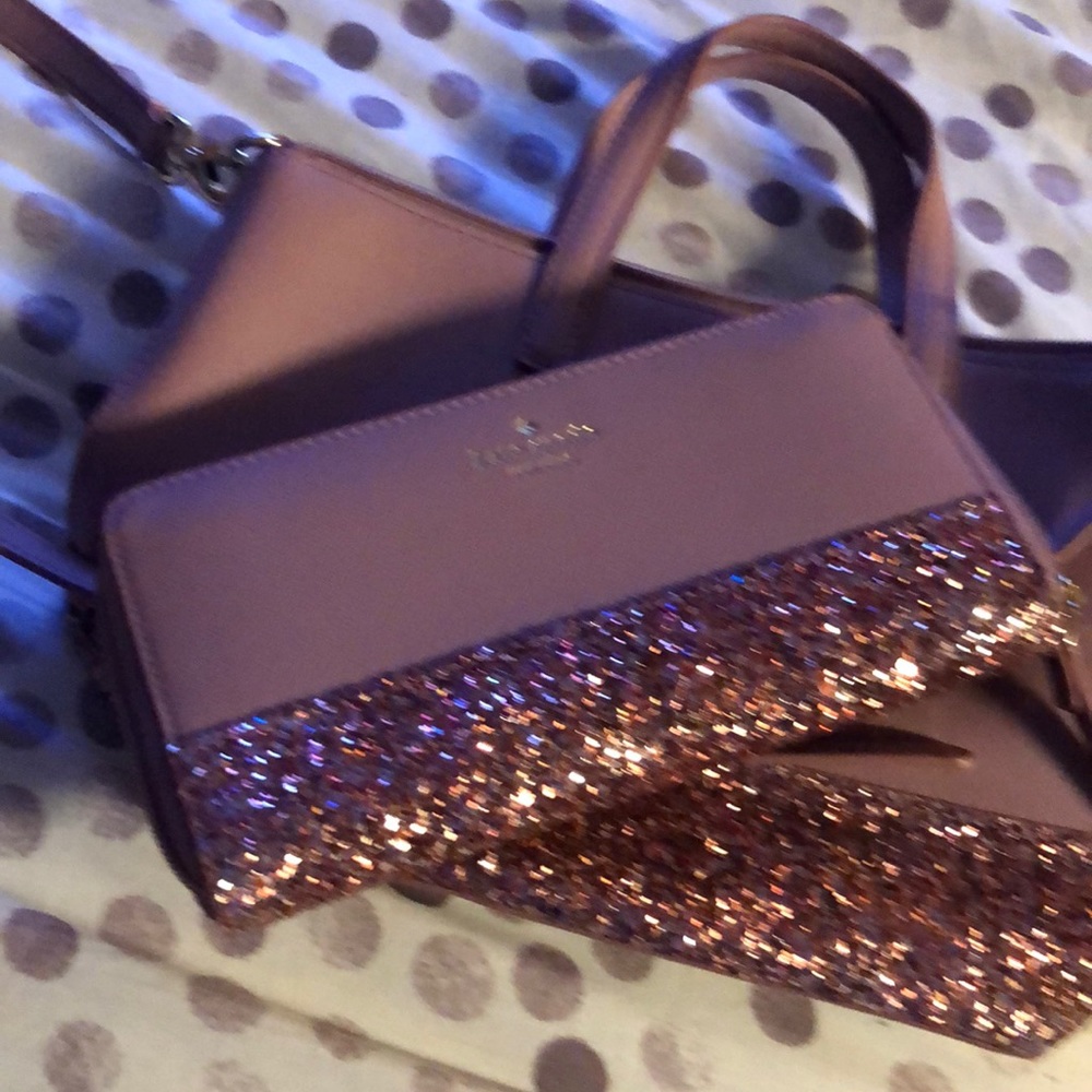 Bundle of 2 kate spade item bag satchel+wallet